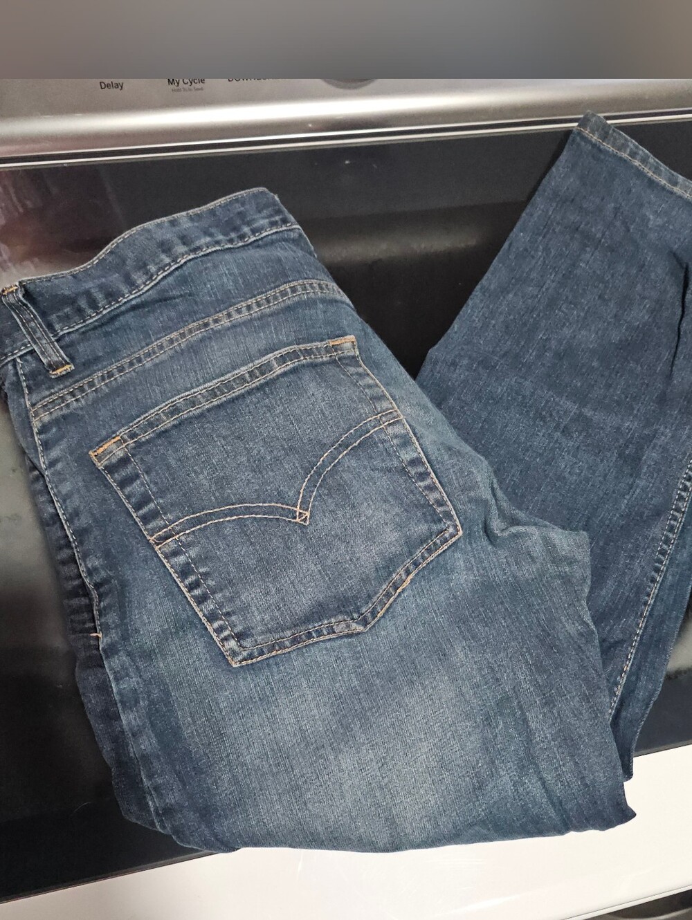Levis Classic Blue Denim Jeans
